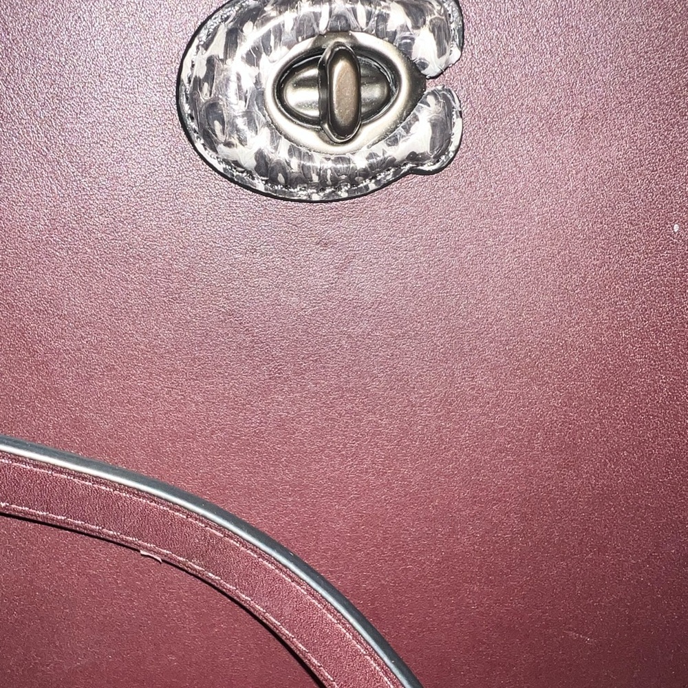 Coach Leather Satchel in Oxblood - Picture 14 of 15